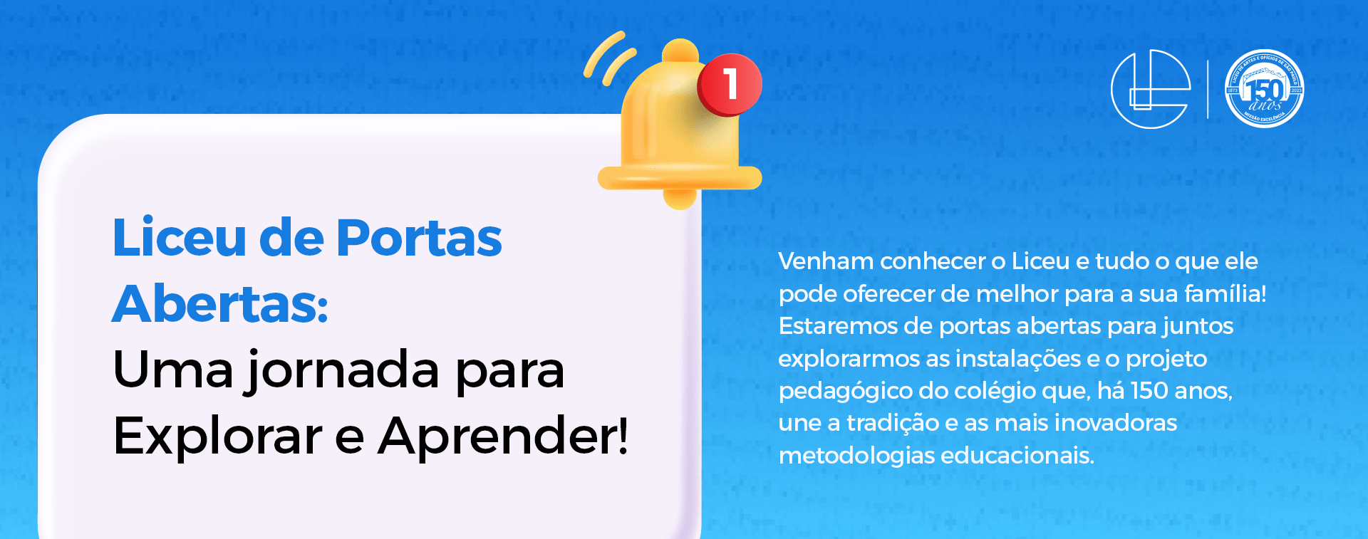 Liceu de portas abertas: Uma jornada para explorar e aprender!