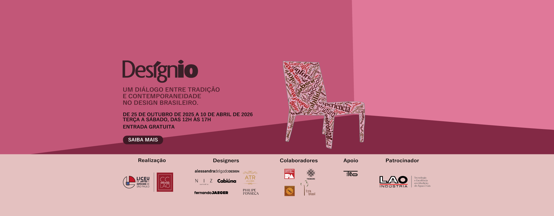 Desígnio - Um diálogo entre tradição e contemporaneidade no design brasileiro.