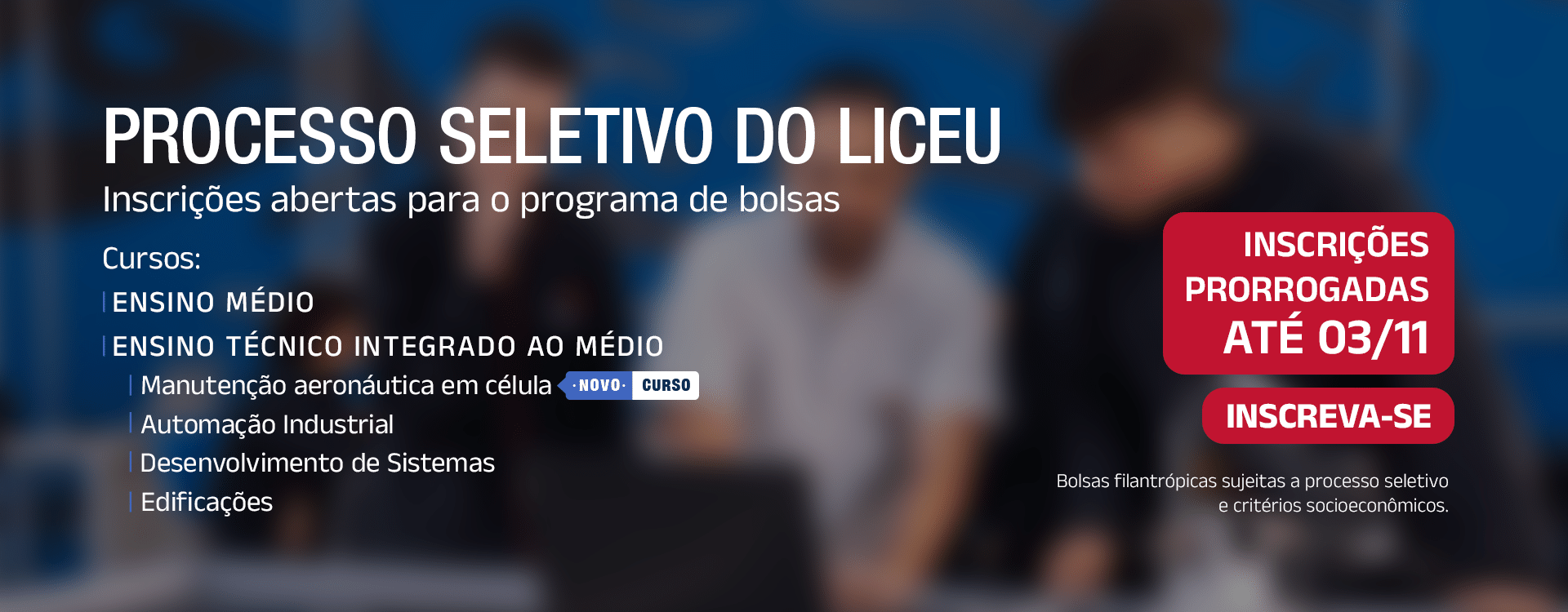 Processo seletivo do Liceu
