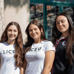 Alunos no intervalo das aulas em 2025